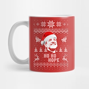 Ho Ho Hope Barack Obama Christmas Mug